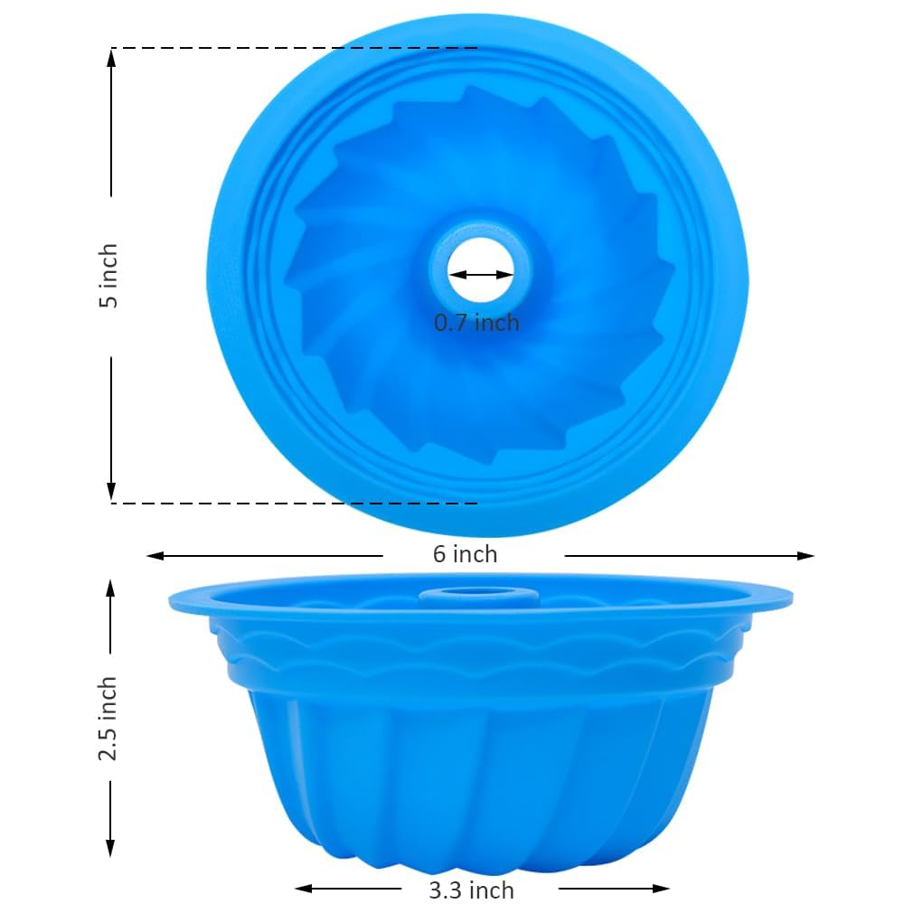 Wisehold flexible nonstick pan close-up shows durable silicone material