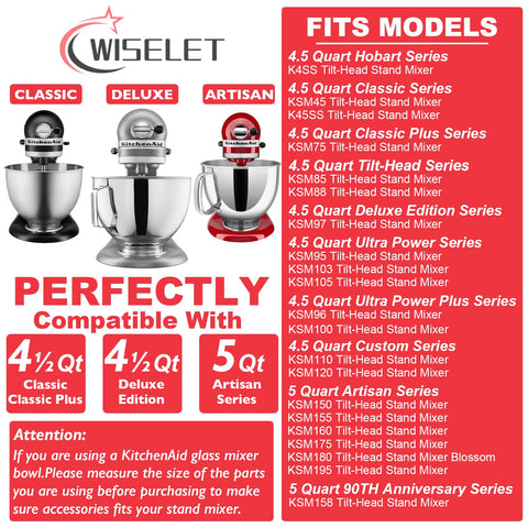Wiselet stainless steel construction, durable and rust-resistant attachments.
