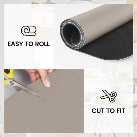 WISELIFE dish mat boasts durable construction for daily kitchen use.