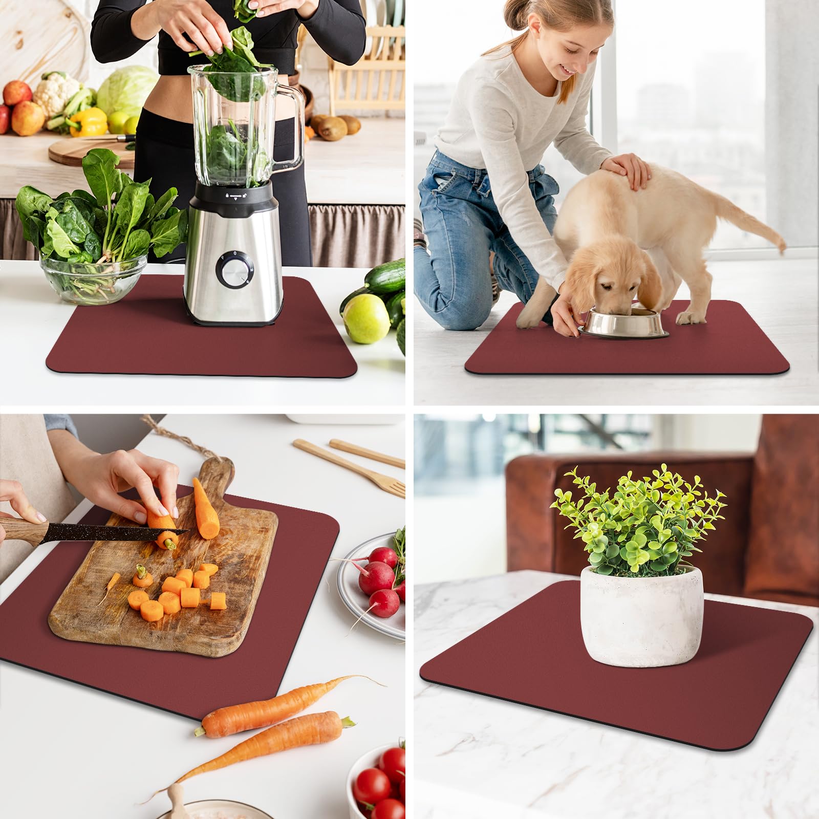 Durable, high-quality material supports daily dish drying