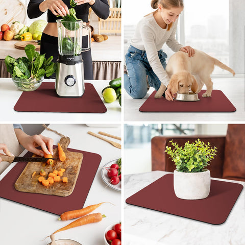 Durable, high-quality material supports daily dish drying