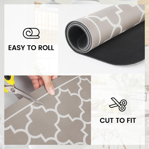 WISELIFE mat easy-clean design simplifies rinsing and air-drying.