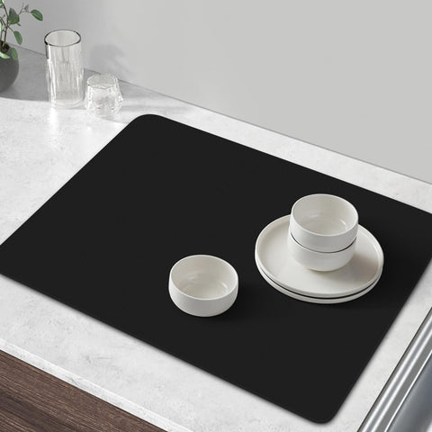 WISELIFE dish mat is tear-resistant and long-lasting for busy kitchens.