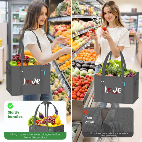 WISELIFE environmentally conscious choice; reusable bags reduce single-use waste.