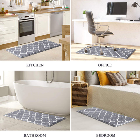 WISELIFE kitchen mat grey color to complement modern kitchens