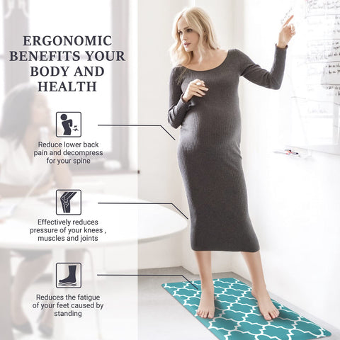 WISELIFE versatile mat for kitchen, laundry, and other high-traffic spaces