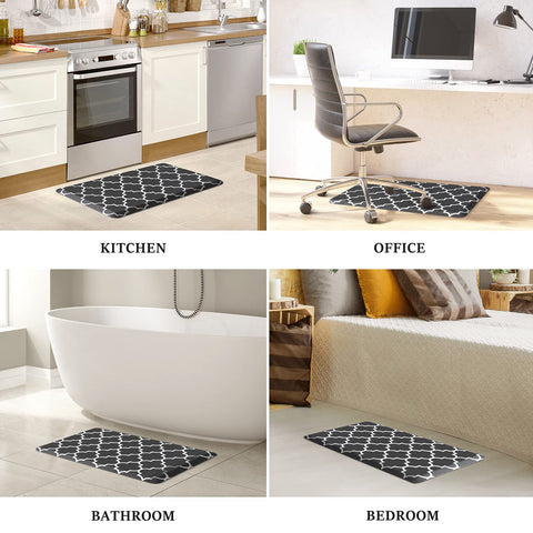 WISELIFE memory foam-inspired cushioning offers plush support during long tasks.