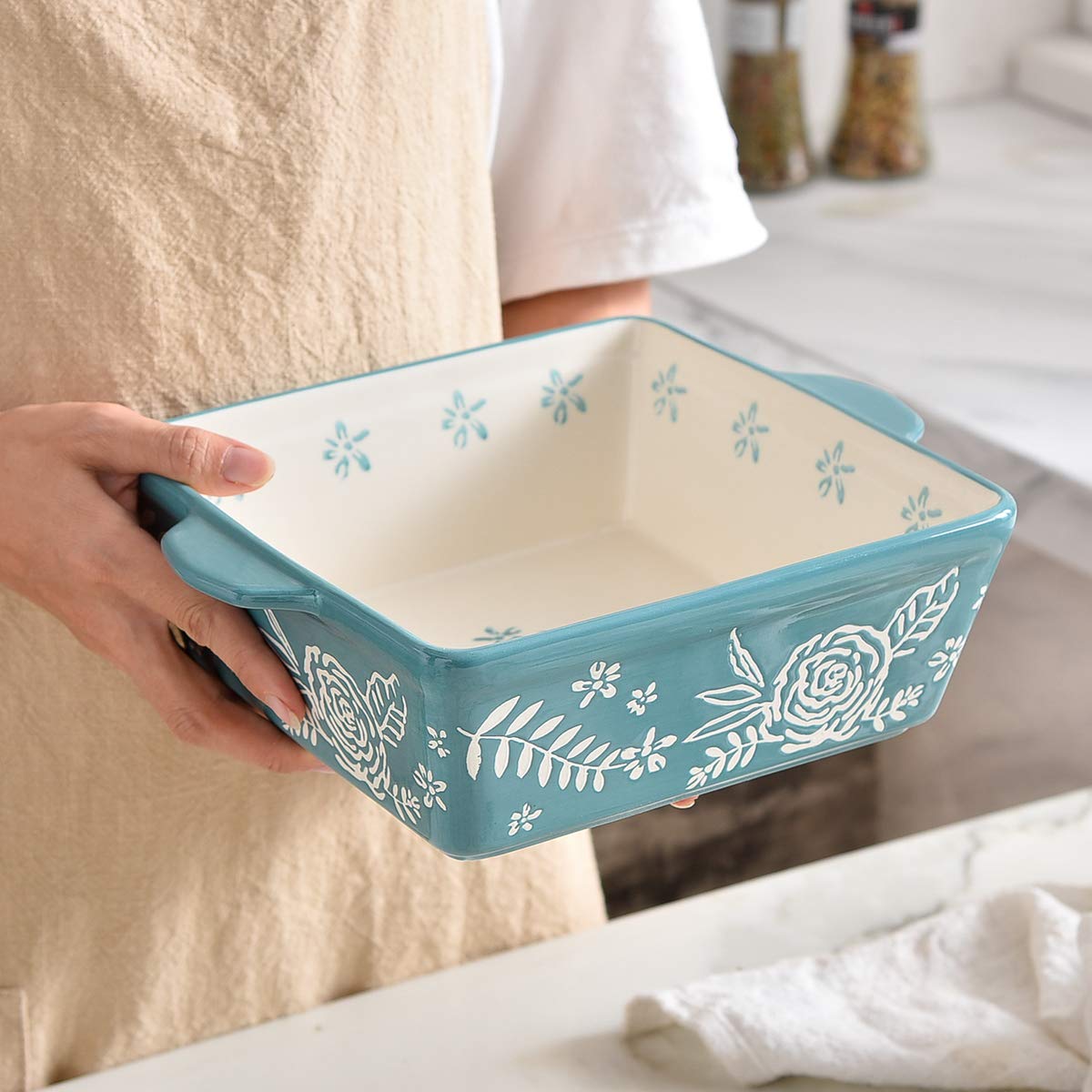 Wisenvoy dish is dishwasher-safe and compatible with microwave and freezer