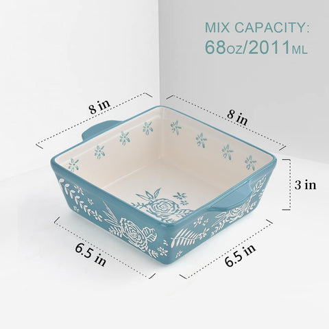 Wisenvoy hand-painted pattern dish enhances table presentation