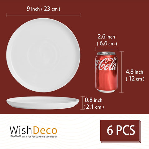 WishDeco durable ceramic plates designed for reliable daily use