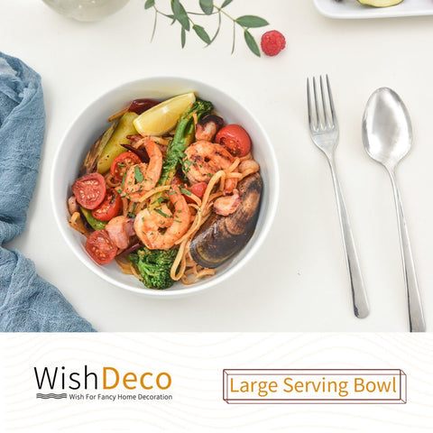 WishDeco set ideal for pasta, ramen, cereal, and fruit.