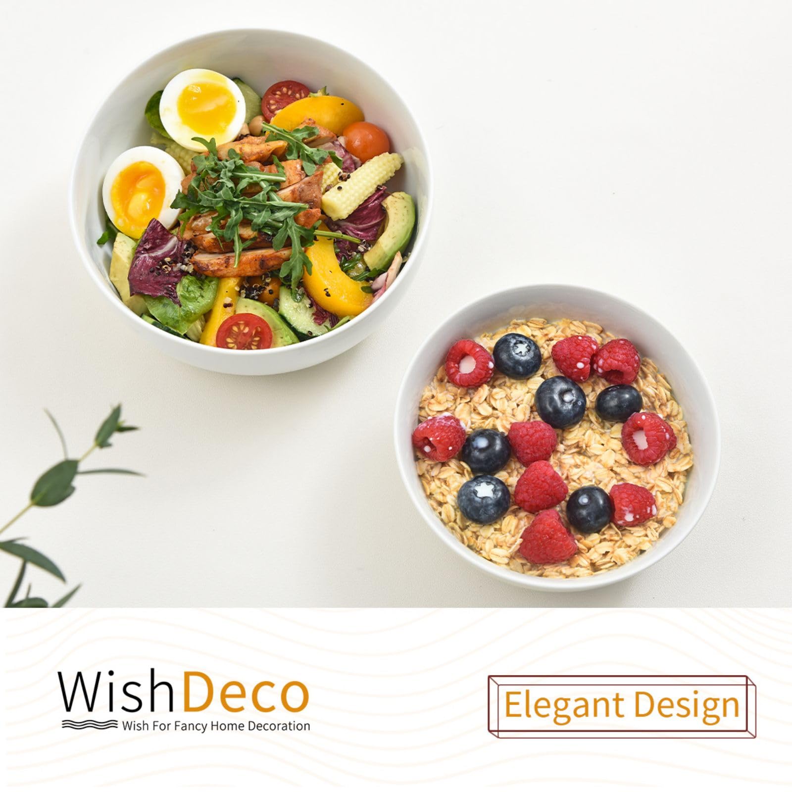WishDeco serving bowls perfect for family meals and festive gatherings.