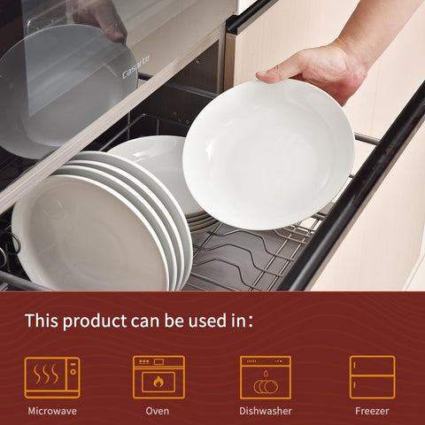 WishDeco microwave-safe bowls ready for reheating and meal prep
