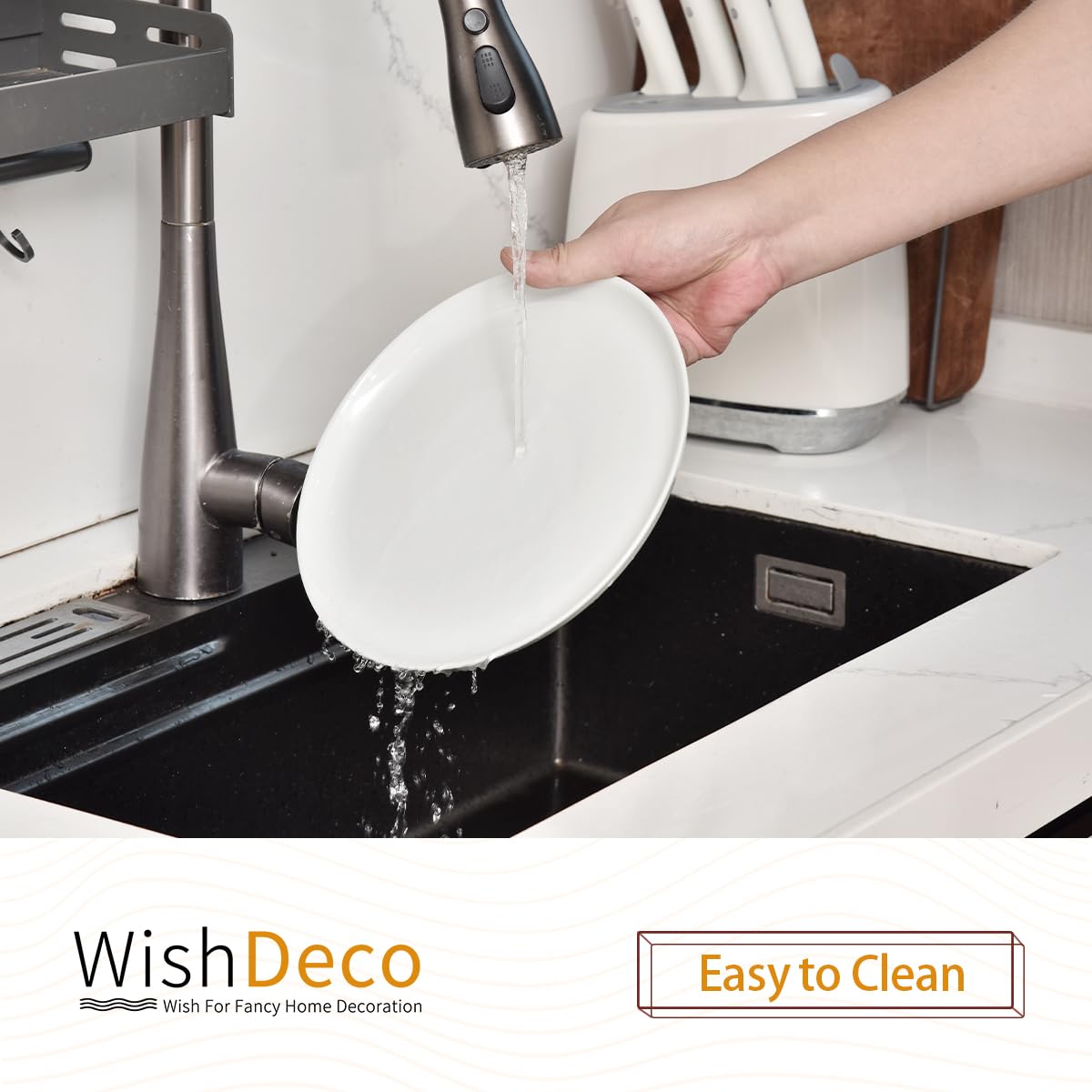 WishDeco securely packaged plates arrive intact for immediate use