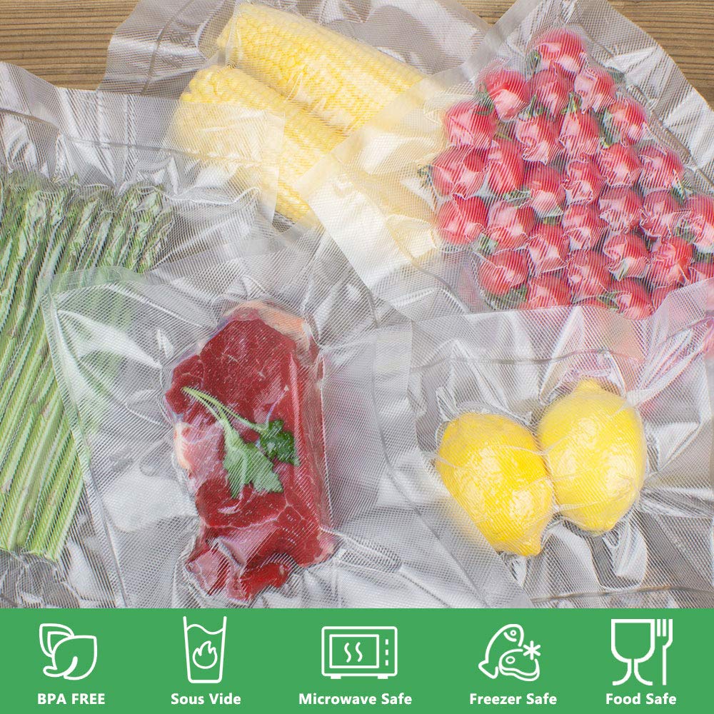 WishDirect BPA free vacuum seal bags support safe storage and reheating.