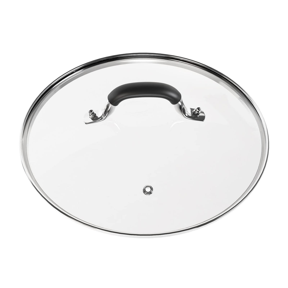 WishDirect tempered glass lid offers a clear view to monitor simmering meals