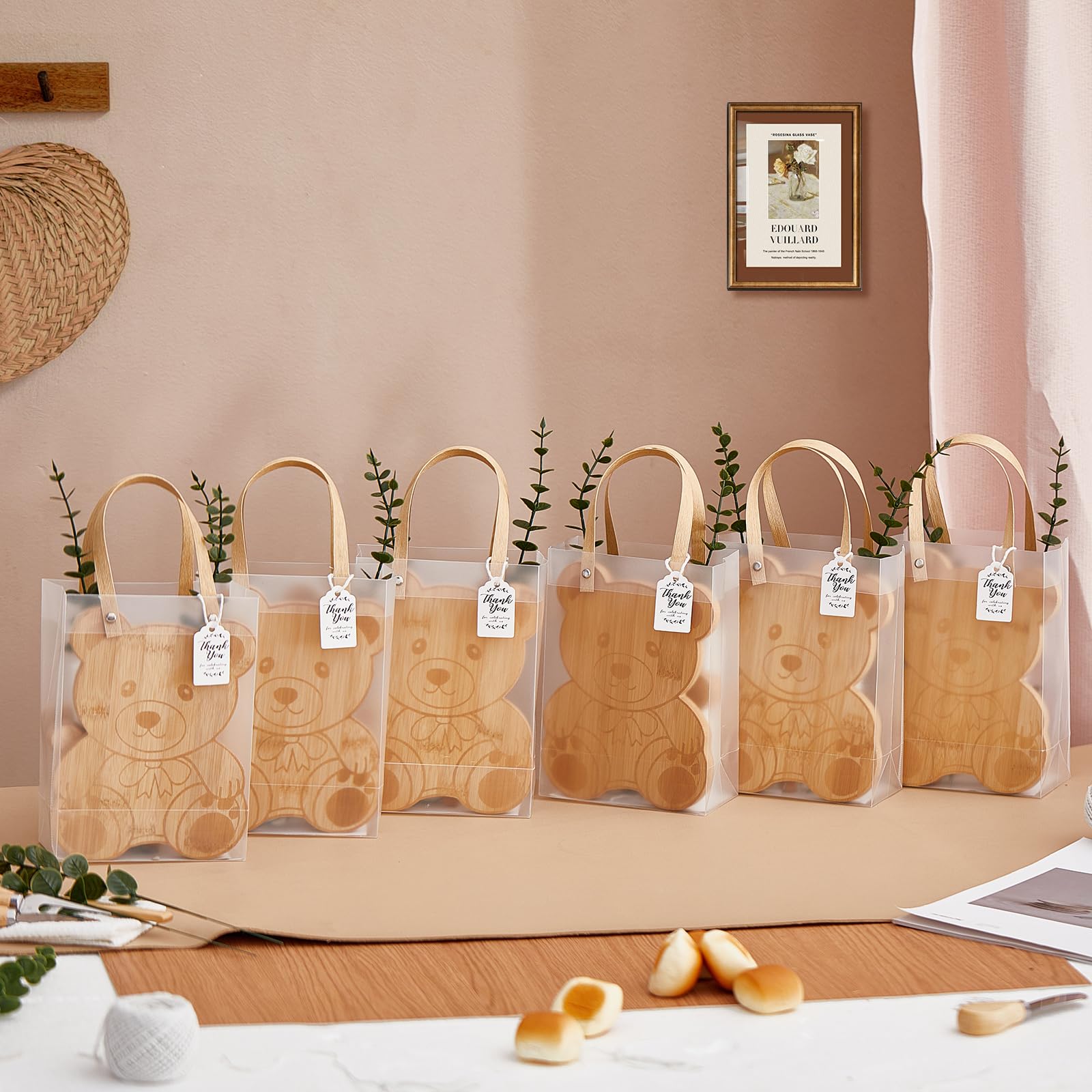 Wishfond twine roll for easy, cohesive prize presentation.