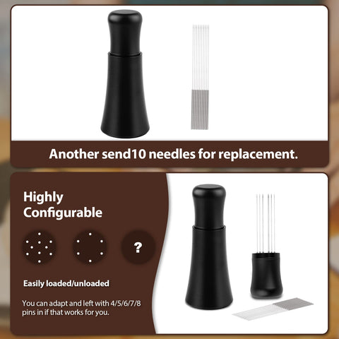 WISSXOER WDT Tool needles removable for customizable grind distribution