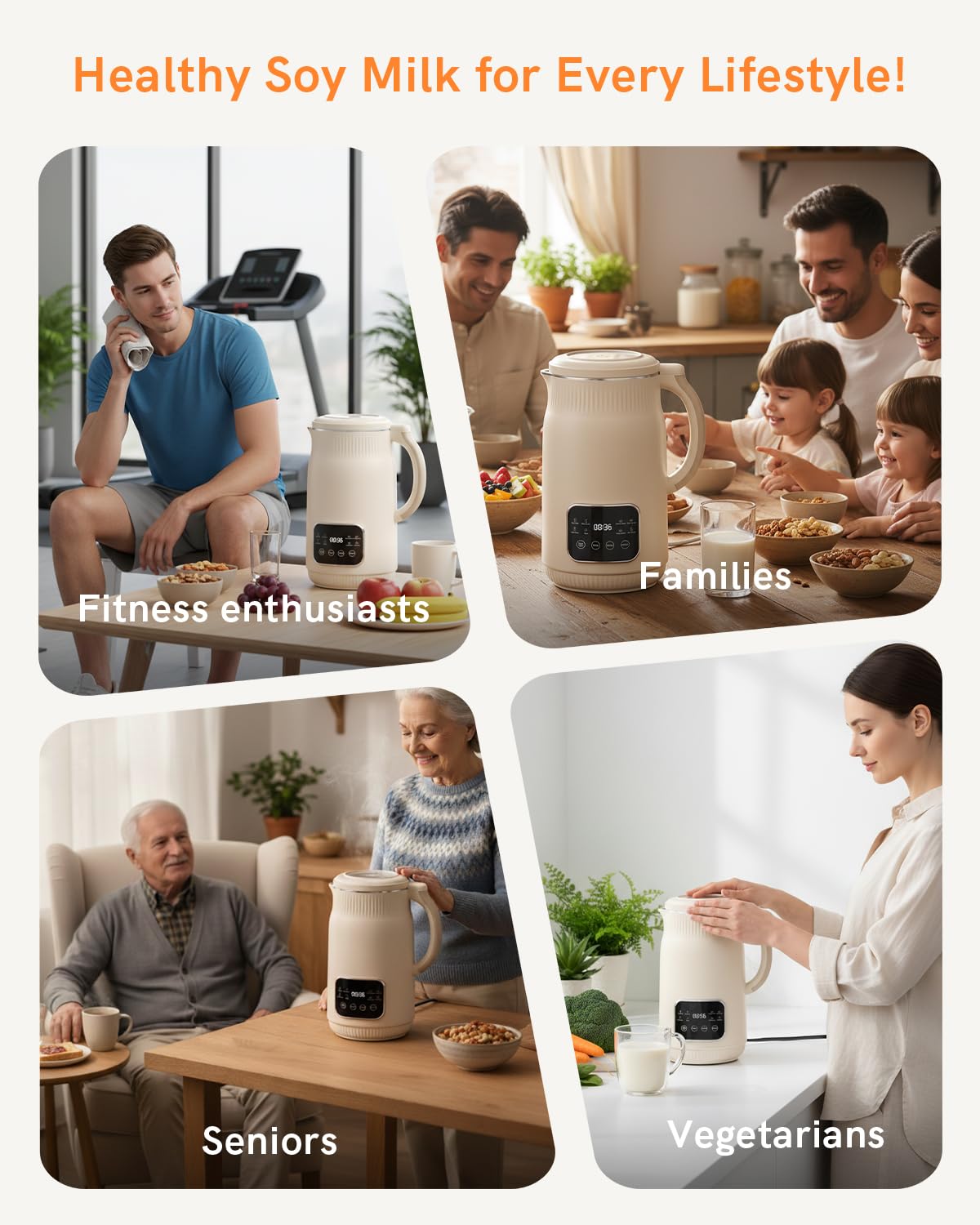 WitLion 50oz Nut Milk Maker packaging included ensures complete setup