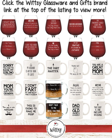 Wittsy One Awesome Mom mug slogan detail highlights the playful message.