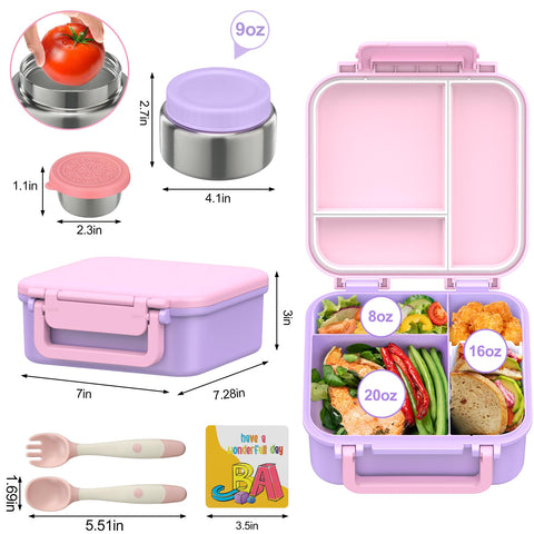 Wiwens 9oz soup thermo jar maintains hot or cold meals.