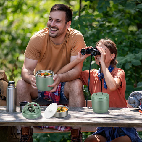 wiwens Thermo Food Jar anti-slip base stays steady on surfaces