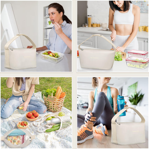 Wiwens work and travel setup showing a spacious compartment for meals.