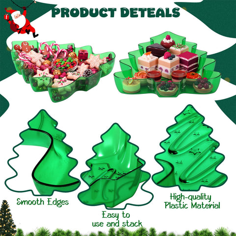 Wiwiqing Christmas tree tray angled view emphasizes gift worthy design for parties