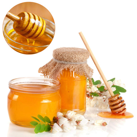 WixiTool honey sticks for honey jar dispense and controlled drizzle