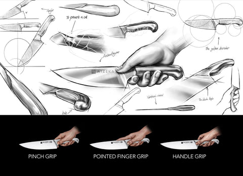 WIZEKA 8 inch bread knife for clean, even slices