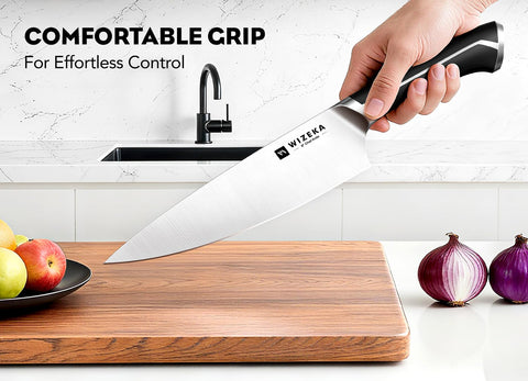 WIZEKA Crown Series 8-inch bread knife for crust and crumb control
