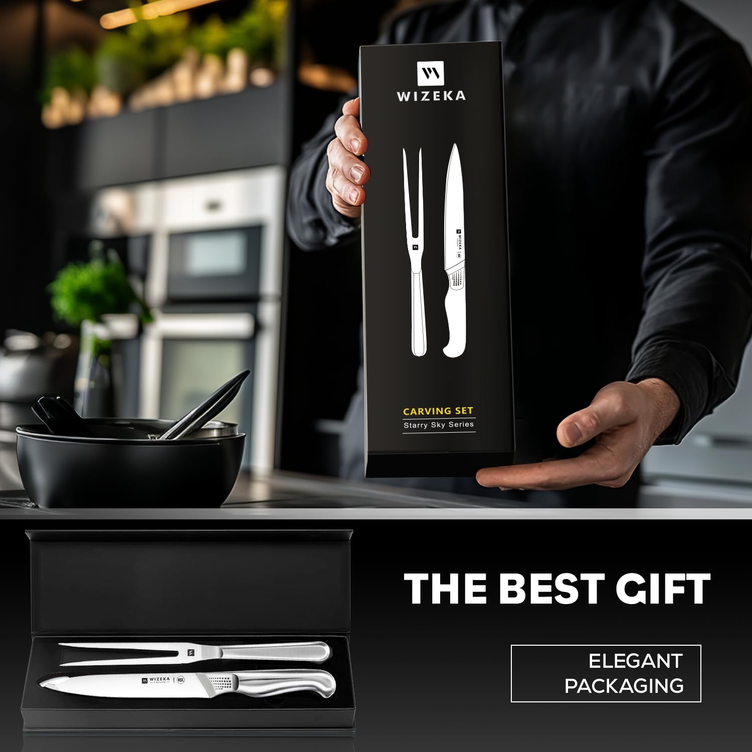 WIZEKA gift box packaging ready to give as a premium present