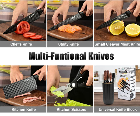 Wiztoynia 10-inch chef knife for versatile, everyday meal prep.