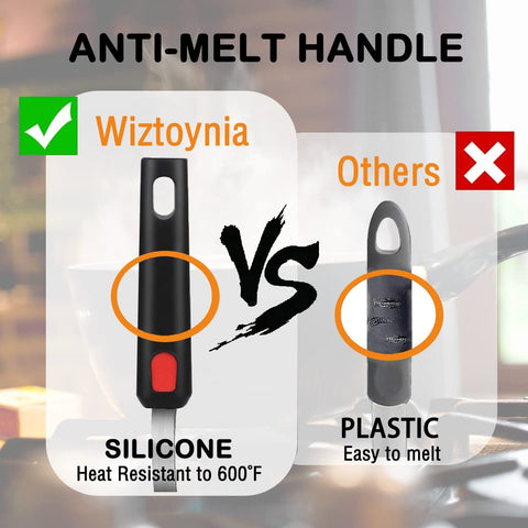 Wiztoynia heat-resistant spatula withstands high temperatures