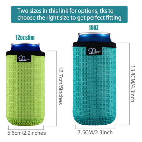 WK IEASON 16oz sleeve with non-slip texture enhances grip and condensation control.