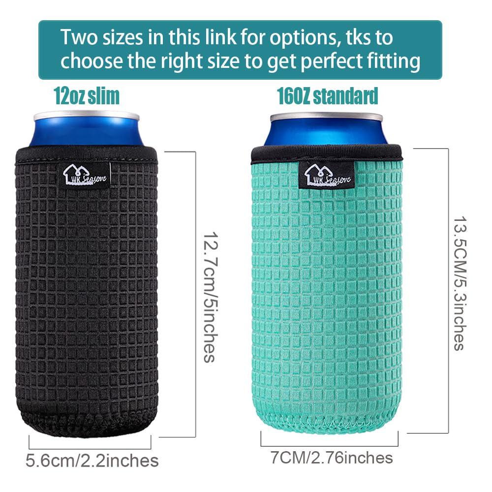 WK IEASON neoprene sleeve closeup shows reinforced stitching for durability