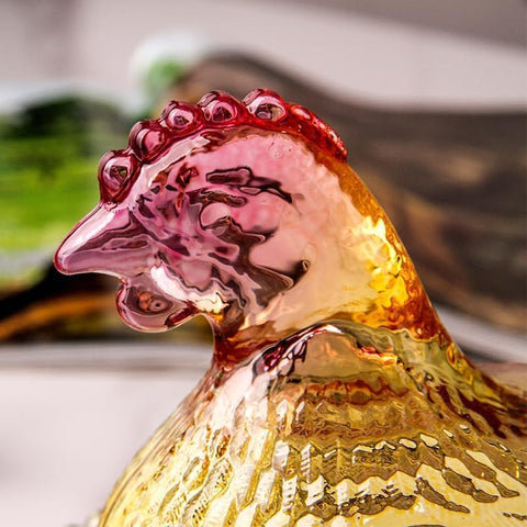 WKHOKI hen nest dish stores tea leaves or spices with flair