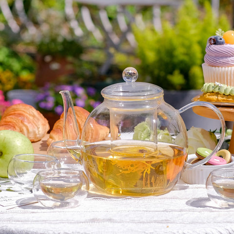 Wlasss 70ml double-walled teacups keep tea warm during conversations