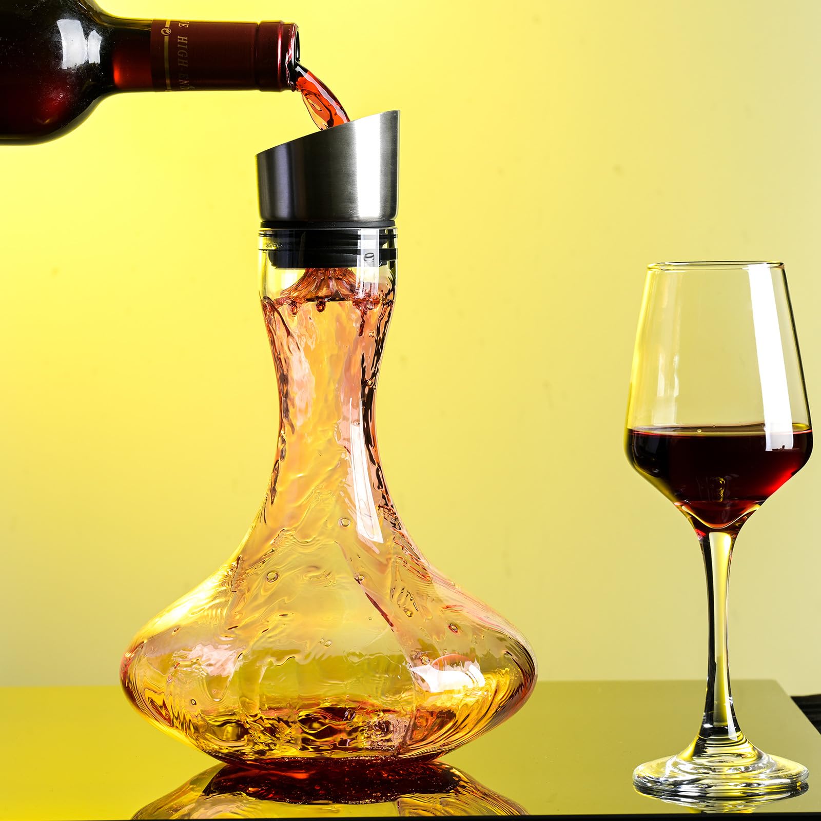 Wlasss versatile for Merlot, Cabernet Sauvignon, Pinot Noir and more.