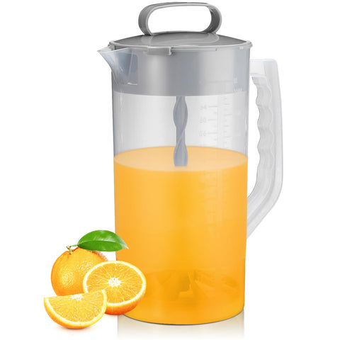 WLKSTS Mixing Pitcher lid close showing secure seal for spill-free pouring