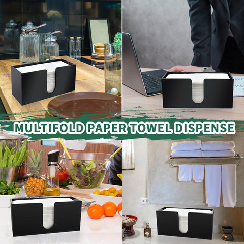 Wltotuay compact paper towel holder with compact dimensions on counter