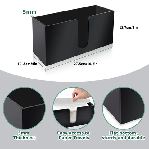 Wltotuay multifold towel dispenser accepts Z-, C-, and MultiFold towels