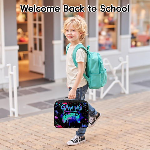 WOBAGMEN back-to-school lunch box makes a thoughtful gaming-themed gift.