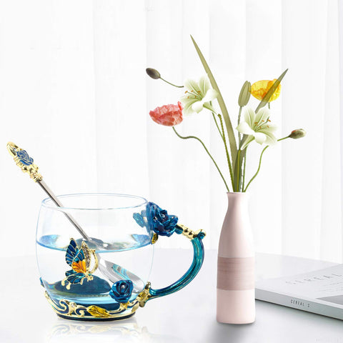 WOBOX butterfly flower design adds decorative charm suitable for home or camping.