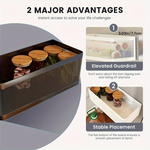 WOCHUANGSI magnetic shelf versatile on metal surfaces like washing machines