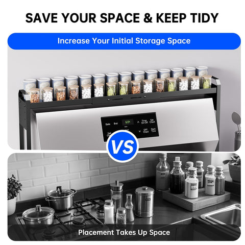 WOCHUANGSI over-sink option for storing small utensils for easy access.