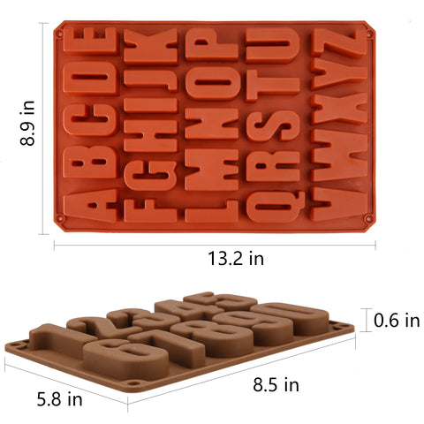 Wocuz flexible silicone mold offers easy release for quick cleanup and reuse.
