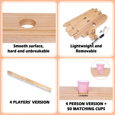 WodGod pine wood board surface is smooth and durable for safe play