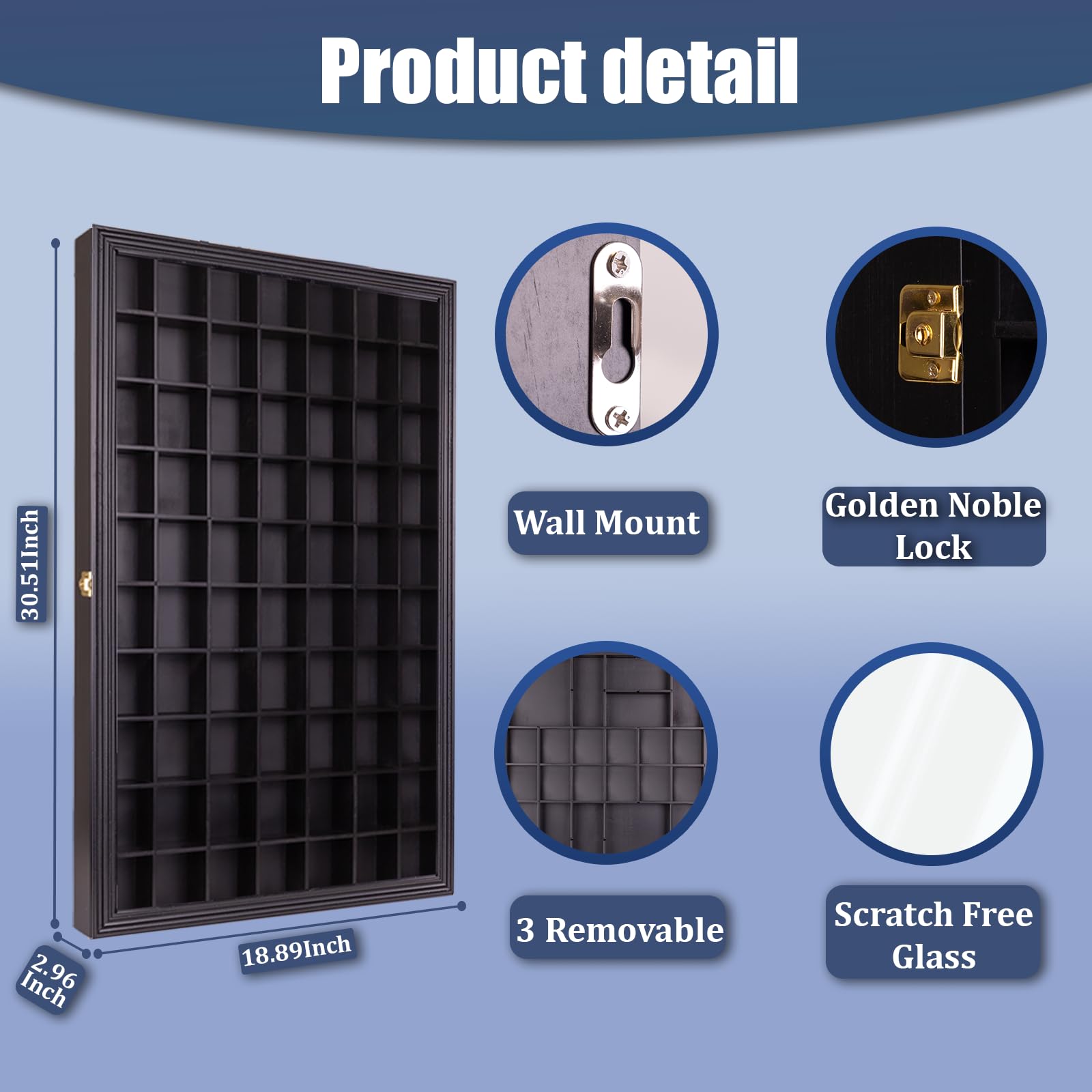 WodGod wall-mount brackets enable easy installation in bar or living room.