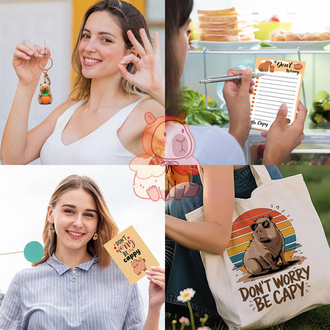 WOFIROY capybara keychain adds a playful charm to bags and keys.